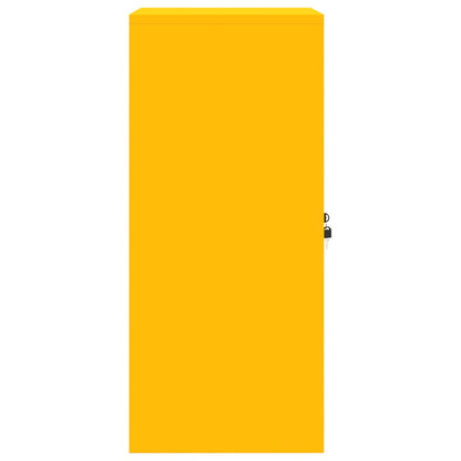 Armadio Giallo senape 60 x 40 x 90 cm Acciaio | homemem39