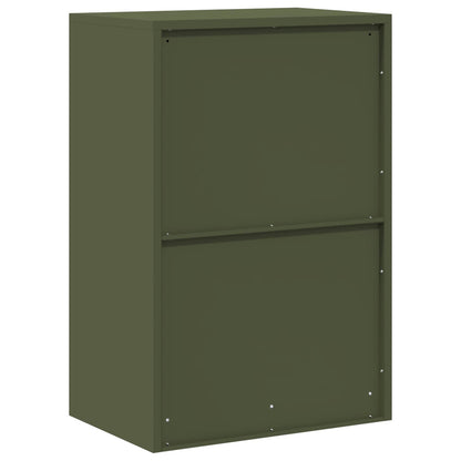 Armadio Verde oliva 60 x 40 x 90 cm Acciaio | homemem39