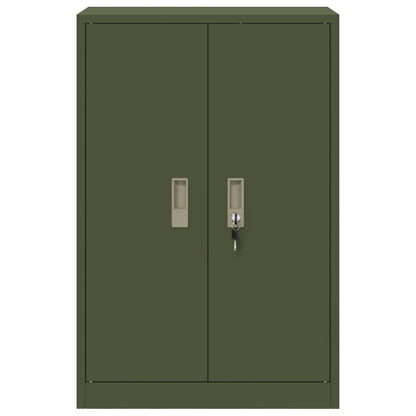 Armadio Verde oliva 60 x 40 x 90 cm Acciaio | homemem39