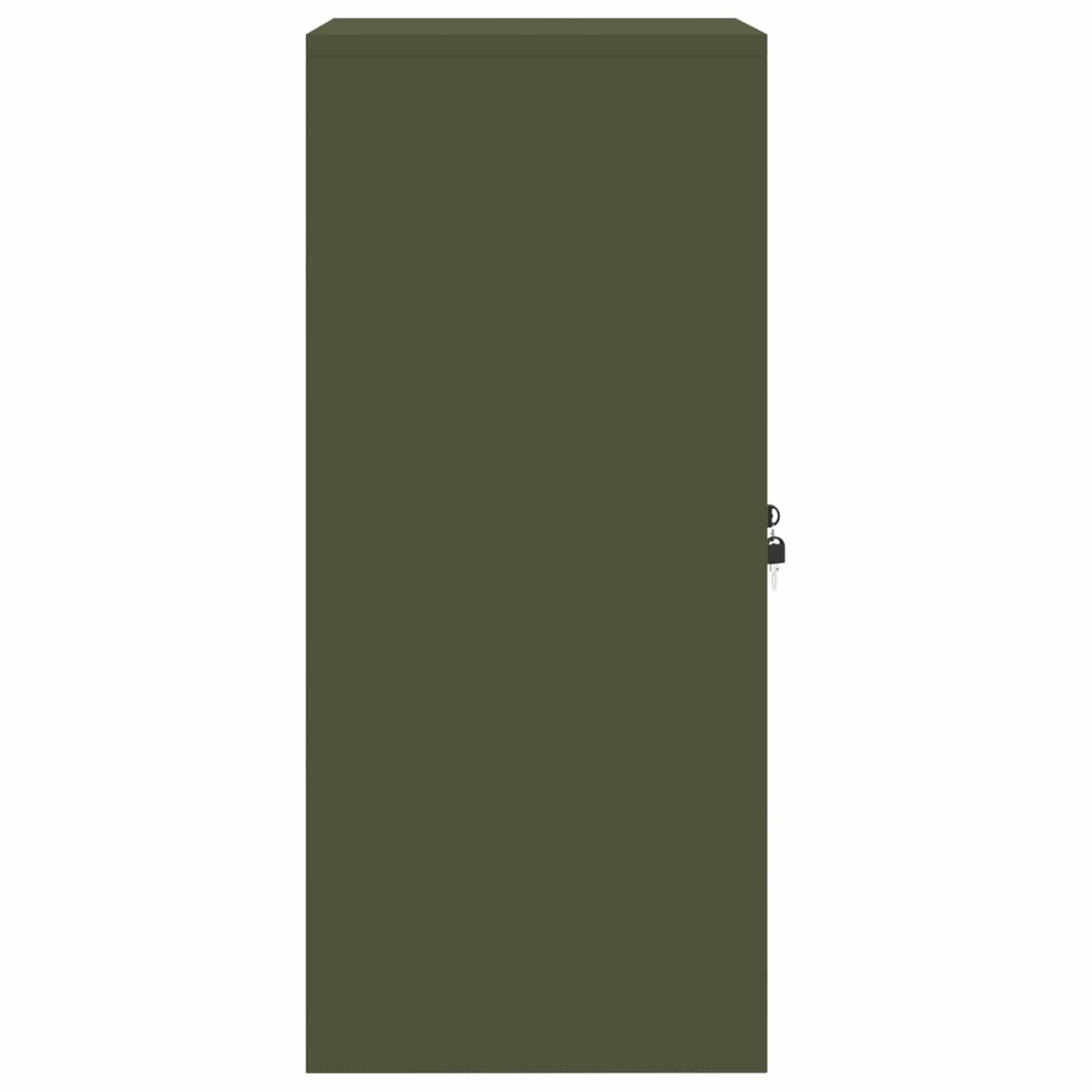 Armadio Verde oliva 60 x 40 x 90 cm Acciaio | homemem39