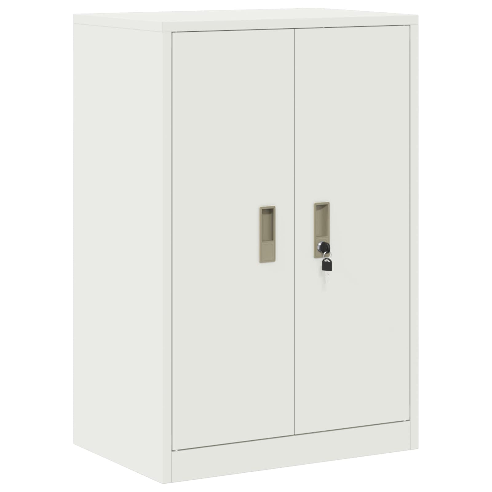 Armadio Bianco 60 x 40 x 90 cm Acciaio | homemem39