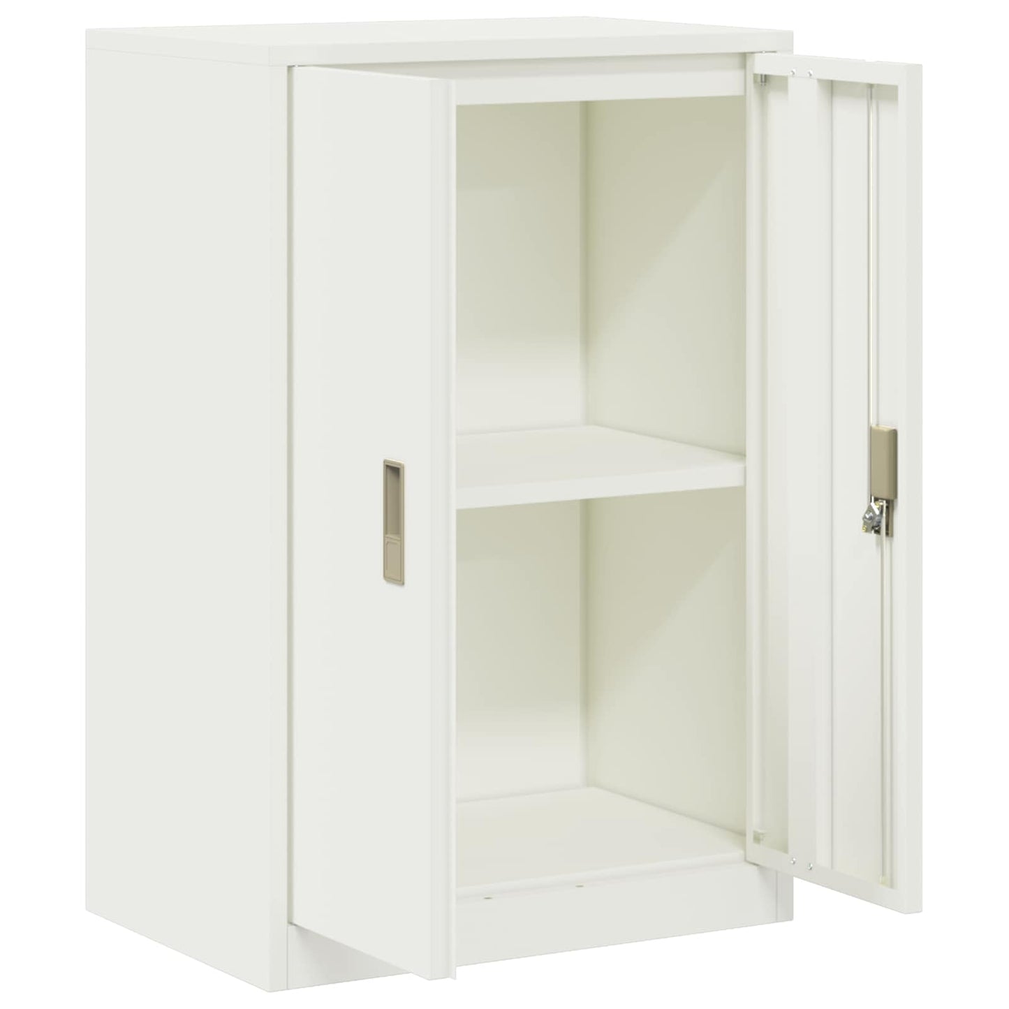Armadio Bianco 60 x 40 x 90 cm Acciaio | homemem39