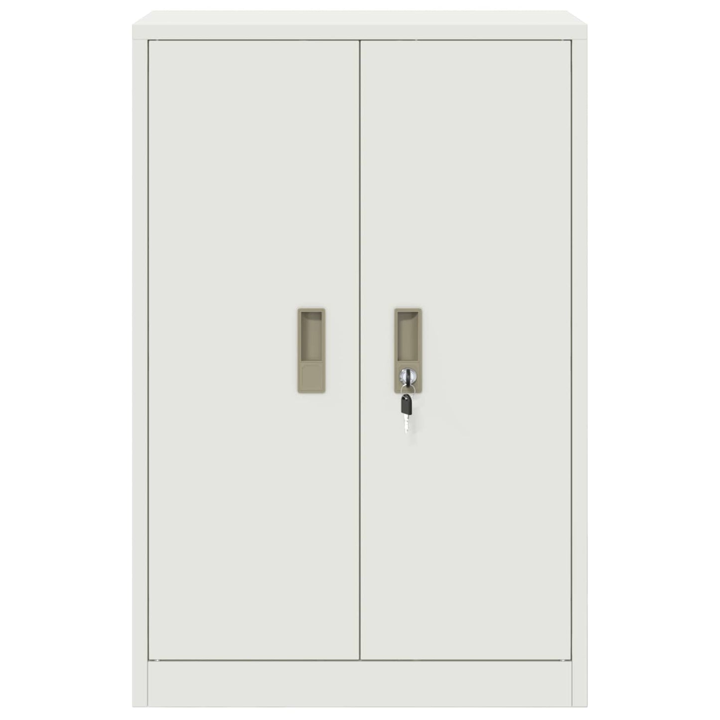 Armadio Bianco 60 x 40 x 90 cm Acciaio | homemem39