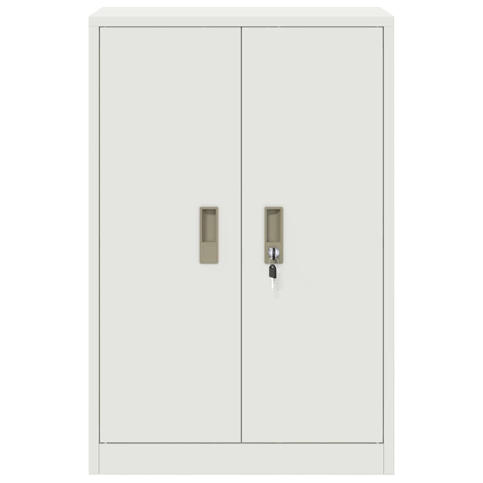 Armadio Bianco 60 x 40 x 90 cm Acciaio | homemem39
