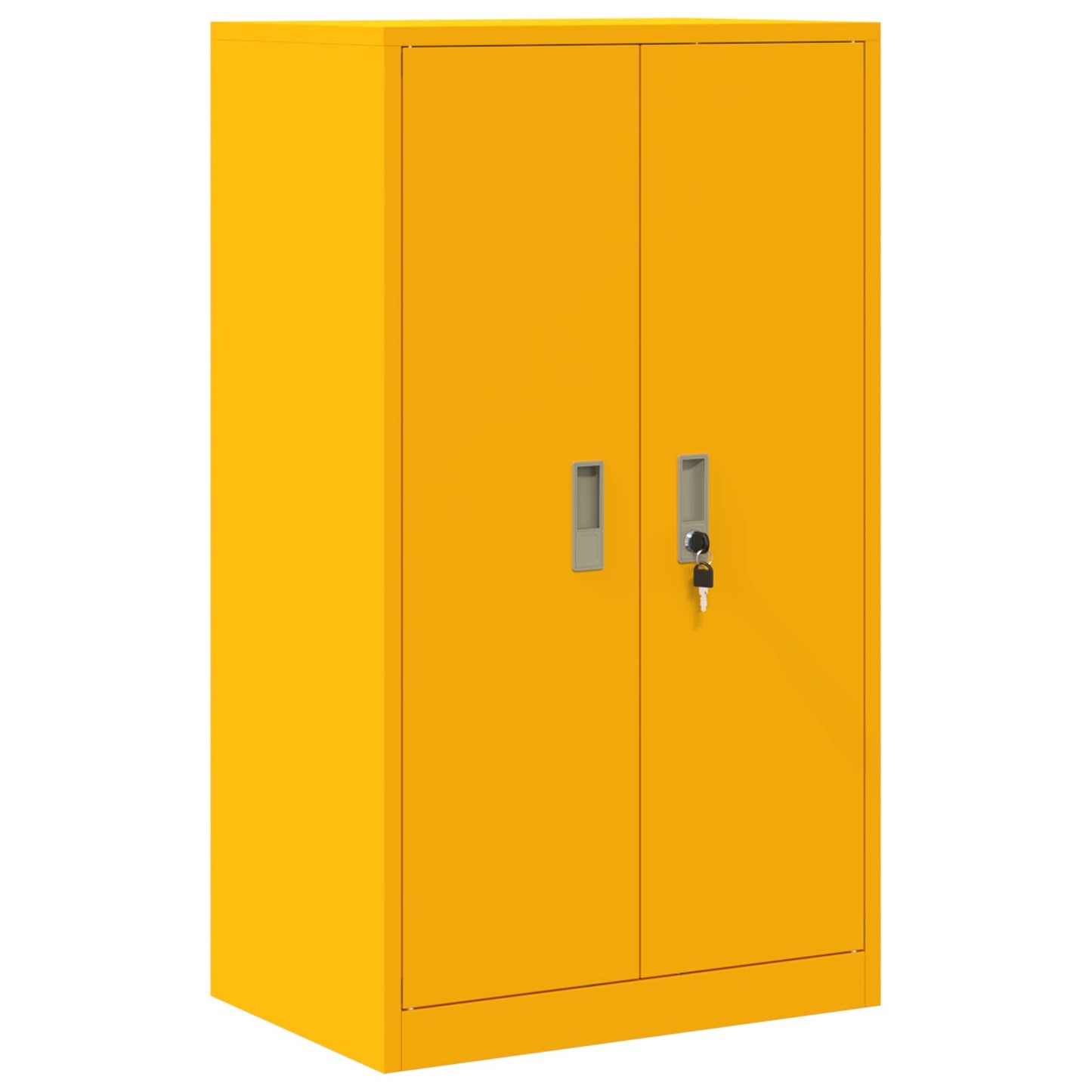 Armadio Giallo senape 60 x 40 x 105 cm Acciaio | homemem39