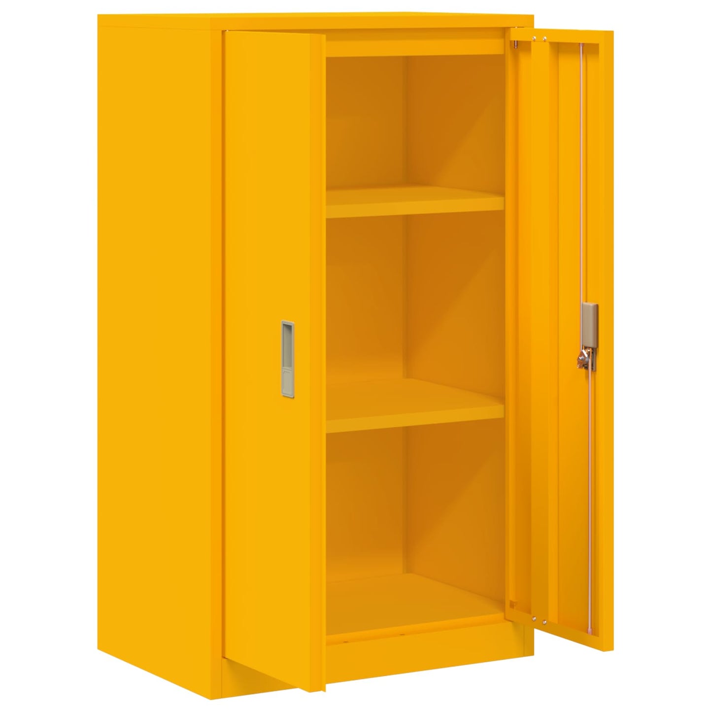 Armadio Giallo senape 60 x 40 x 105 cm Acciaio | homemem39
