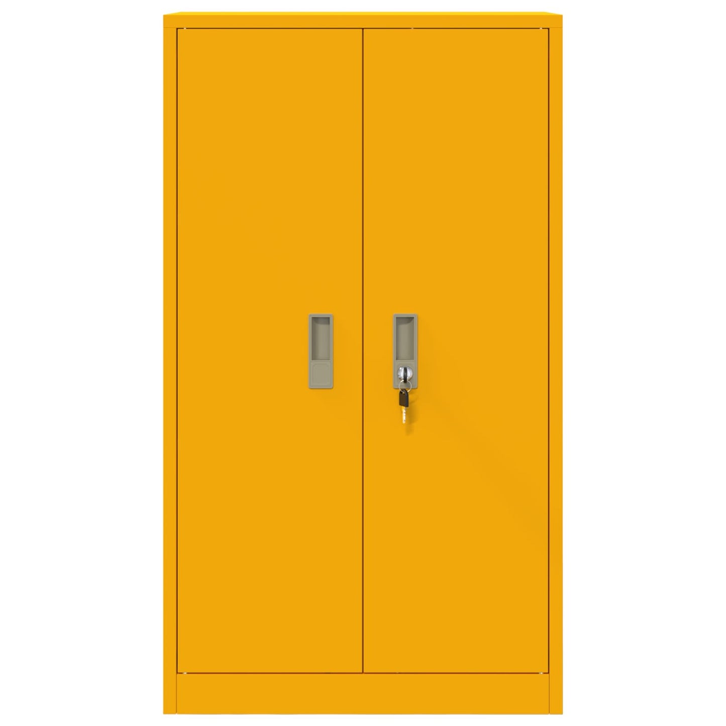 Armadio Giallo senape 60 x 40 x 105 cm Acciaio | homemem39