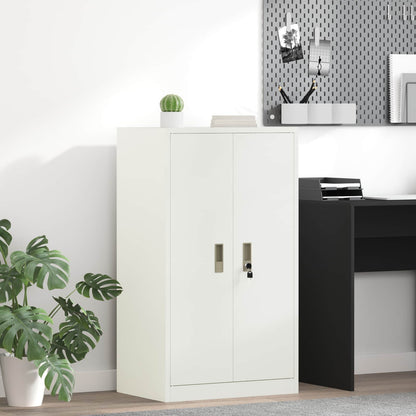 Armadio Bianco 60 x 40 x 105 cm Acciaio