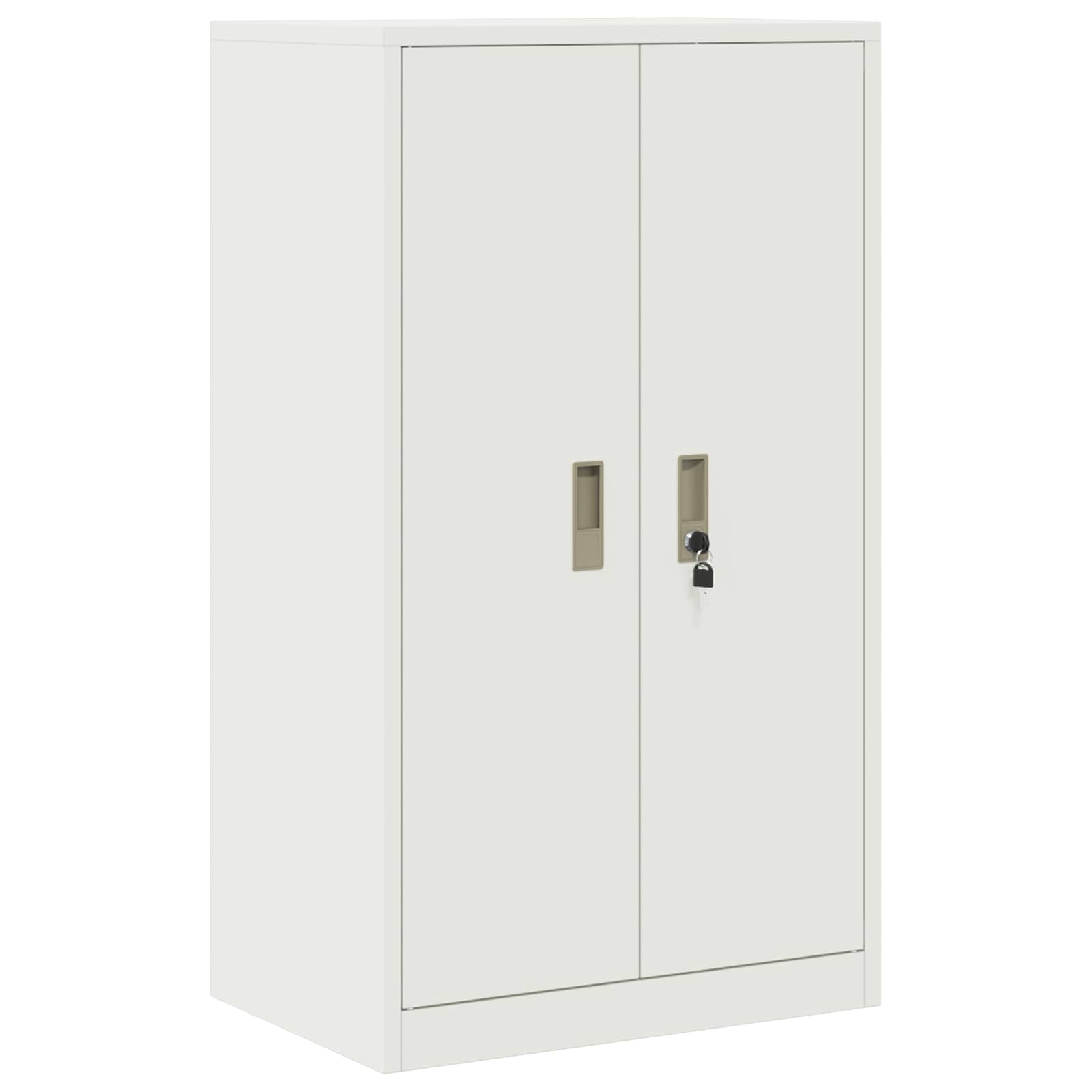 Armadio Bianco 60 x 40 x 105 cm Acciaio | homemem39