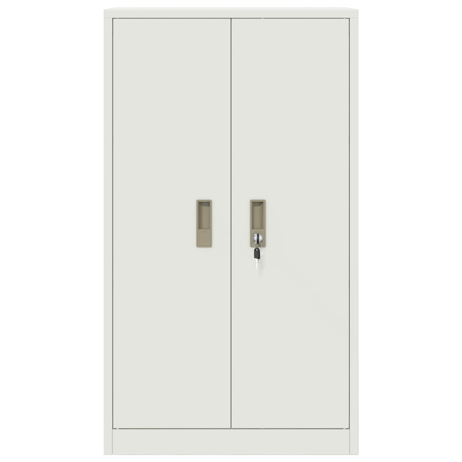 Armadio Bianco 60 x 40 x 105 cm Acciaio | homemem39