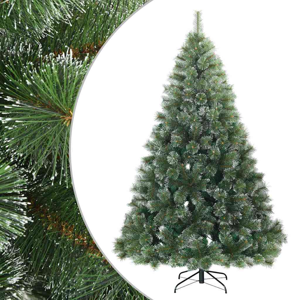 Albero di Natale Artificiale Snodato Foderato di Neve Verde | homemem39
