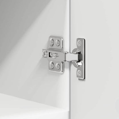 Armadio pensile 2 pcs Bianco 30 x 31 x 40 cm Legno multistrato