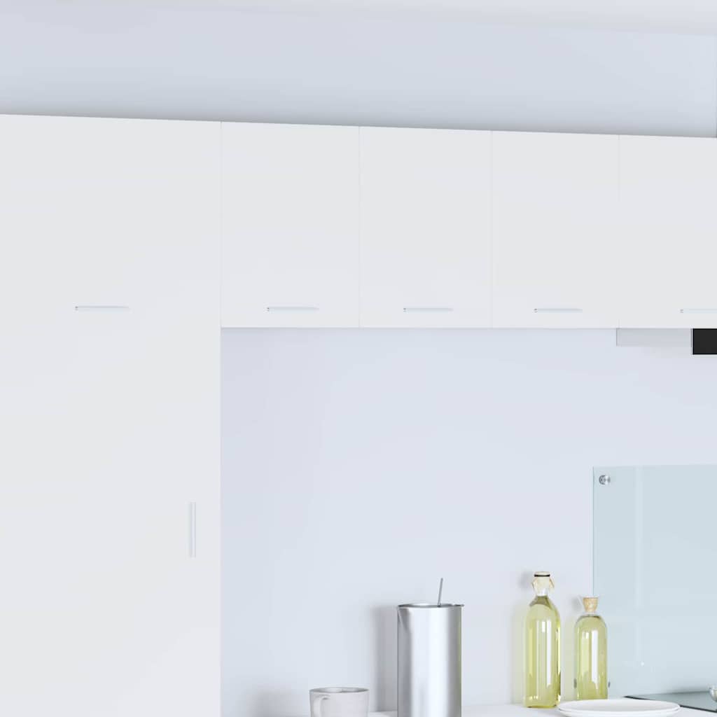 Armadio pensile 2 pcs Bianco 30 x 31 x 40 cm Legno multistrato