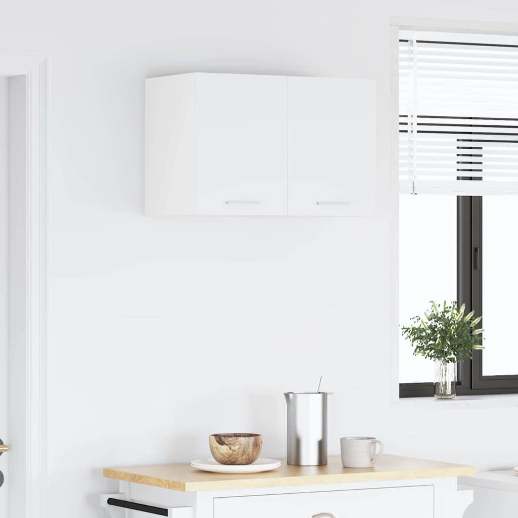 Armadio pensile 2 pcs Bianco 30 x 31 x 40 cm Legno multistrato | homemem39