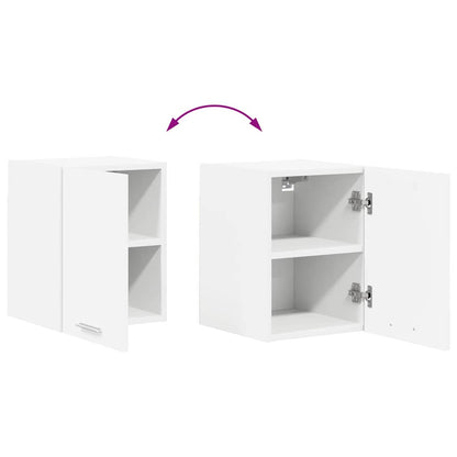 Armadio pensile 2 pcs Bianco 30 x 31 x 40 cm Legno multistrato