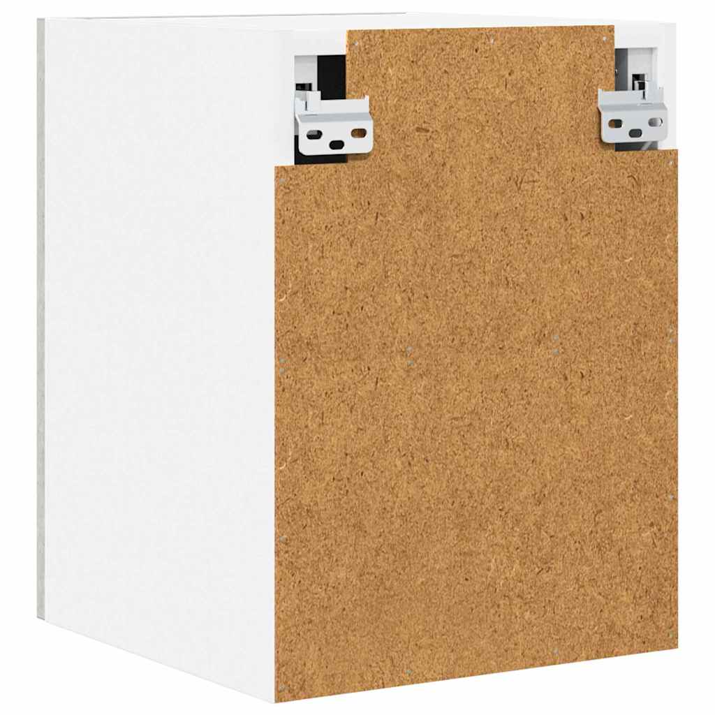 Armadio pensile 2 pcs Grigio Cemento e Bianco 30 x 31 x 40 cm | homemem39