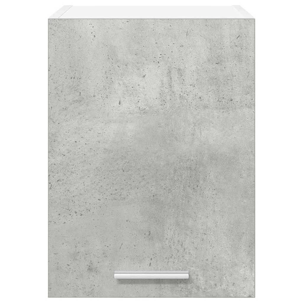 Armadio pensile 2 pcs Grigio Cemento e Bianco 30 x 31 x 40 cm