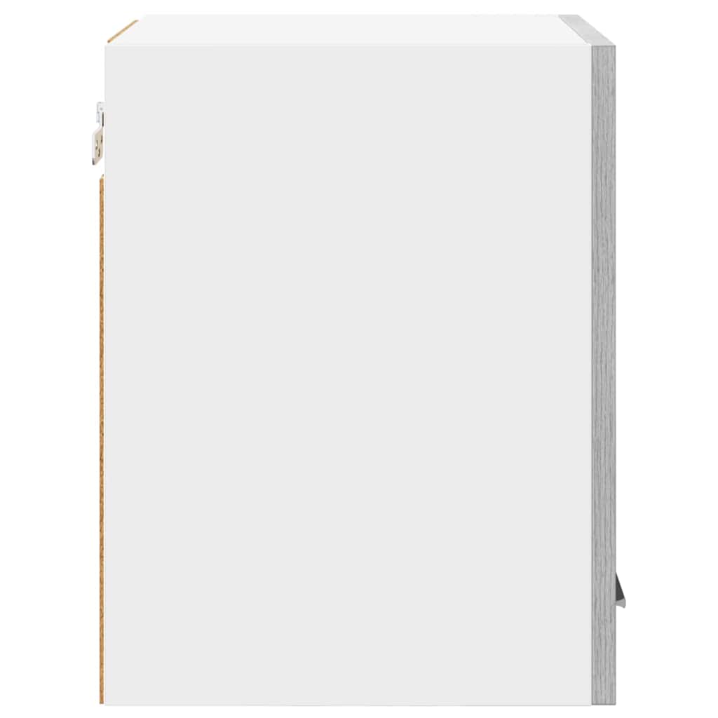 Armadio pensile Grigio Sonoma e Bianco 30 x 31 x 40 cm | homemem39