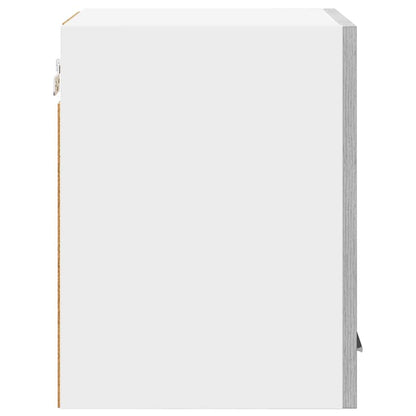 Armadio pensile Grigio Sonoma e Bianco 30 x 31 x 40 cm | homemem39