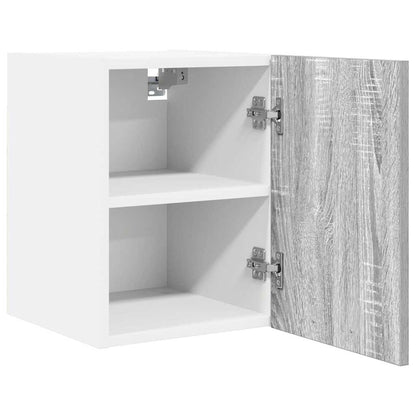 Armadio pensile 2 pcs Grigio Sonoma e Bianco 30 x 31 x 40 cm | homemem39
