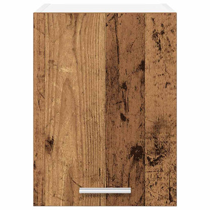 Armadio pensile 2 pcs Legno Antico e Bianco 30 x 31 x 40 cm | homemem39