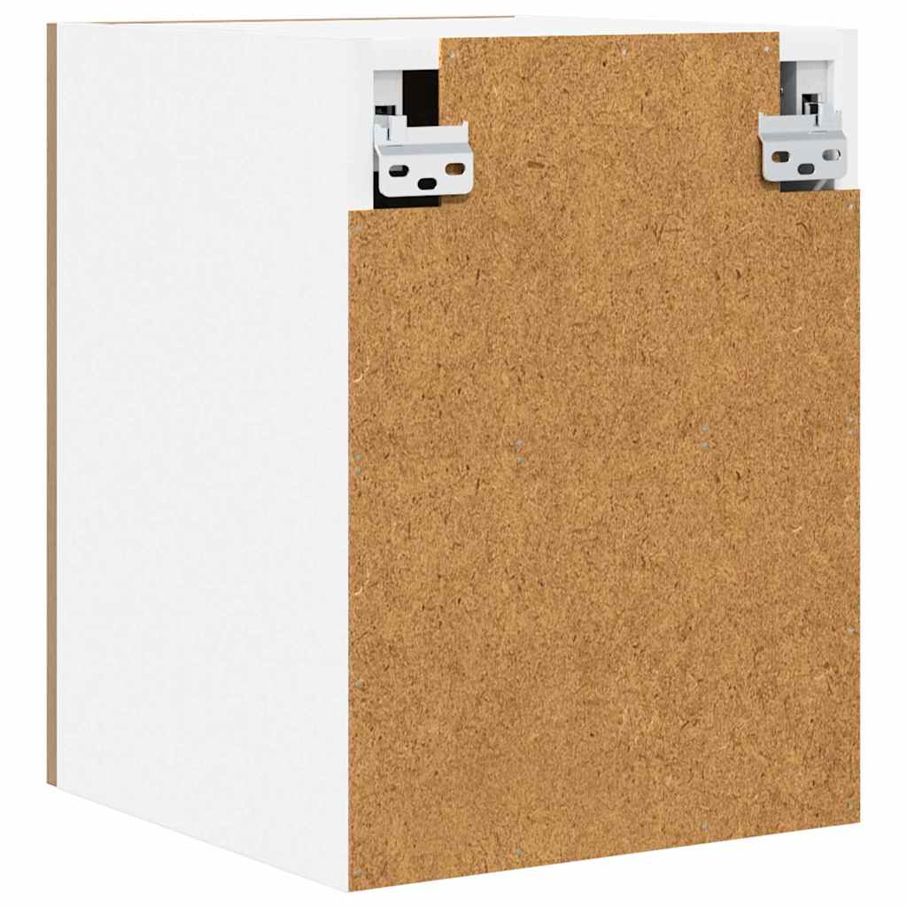 Armadio pensile 2 pcs Rovere Artigiano e Bianco 30 x 31 x 40 cm | homemem39
