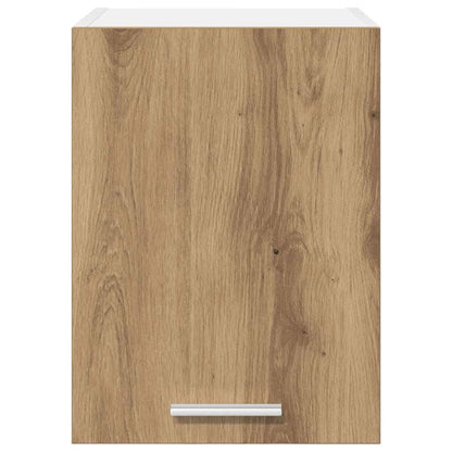 Armadio pensile 2 pcs Rovere Artigiano e Bianco 30 x 31 x 40 cm