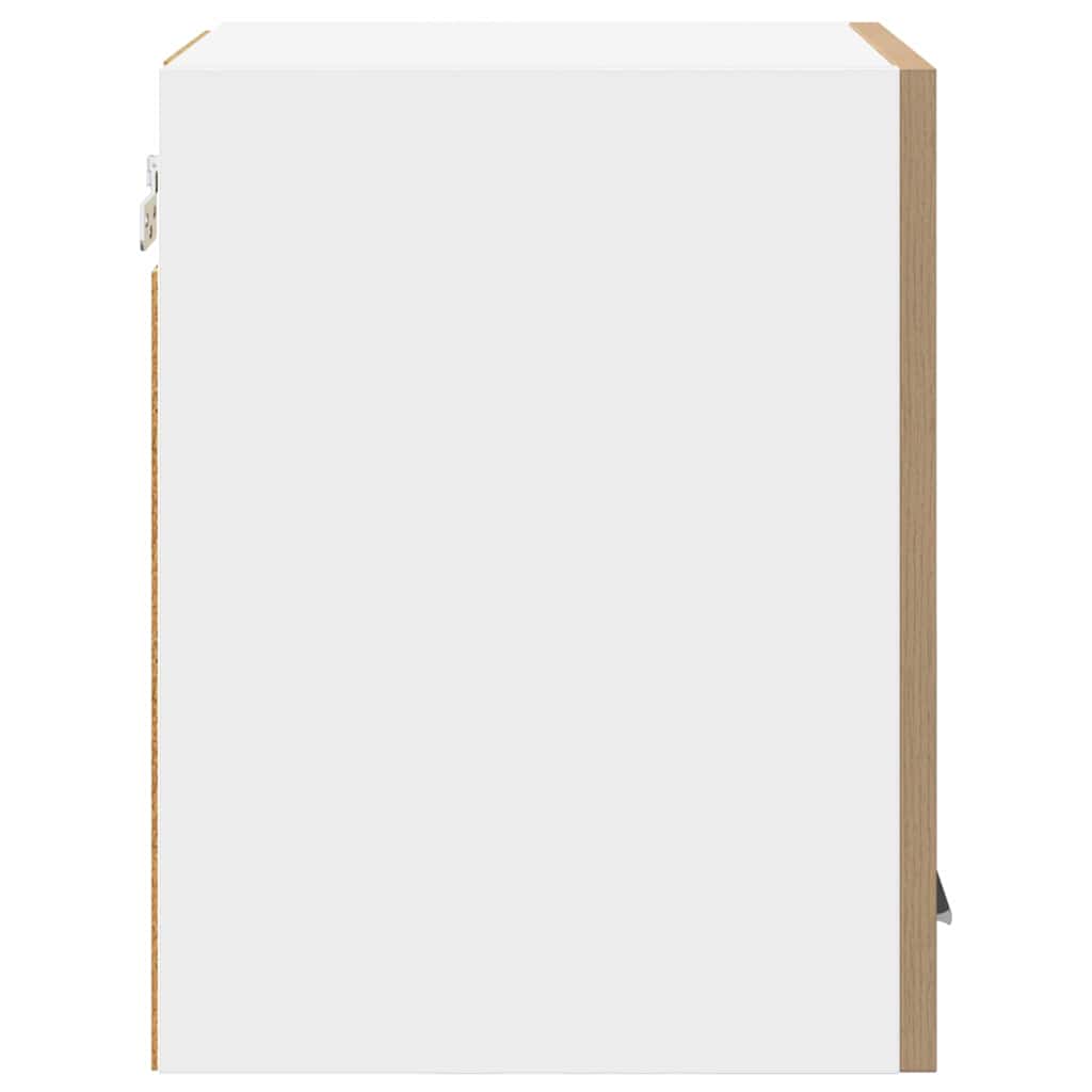 Armadio pensile 2 pcs Rovere Artigiano e Bianco 30 x 31 x 40 cm | homemem39