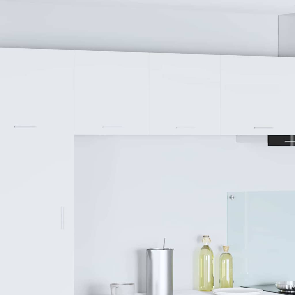 Armadio pensile 2 pcs Bianco 40 x 31 x 40 cm Legno multistrato