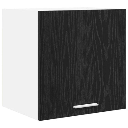 Armadio pensile con porta Rovere Nero e Bianco 40 x 31 x 40 cm | homemem39