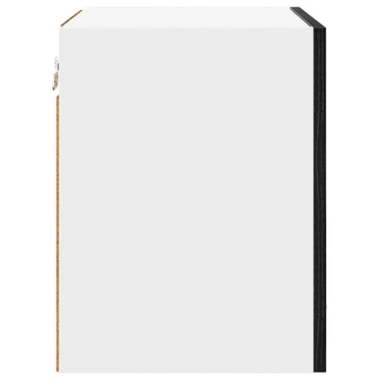 Armadio pensile con porta Rovere Nero e Bianco 40 x 31 x 40 cm | homemem39