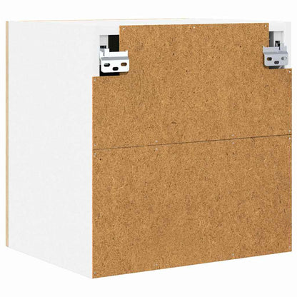 Armadio pensile con porta Riga 2 pcs Quercia Sonoma e Bianca