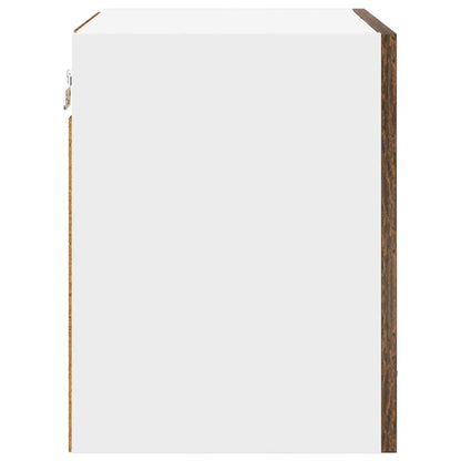 Armadio pensile Rovere Affumicato e Bianco 40 x 31 x 40 cm | homemem39