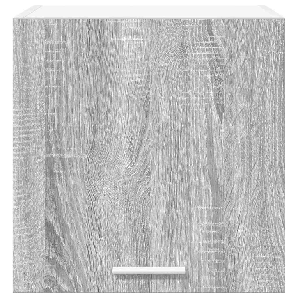 Armadio pensile Grigio Sonoma e Bianco 40 x 31 x 40 cm | homemem39