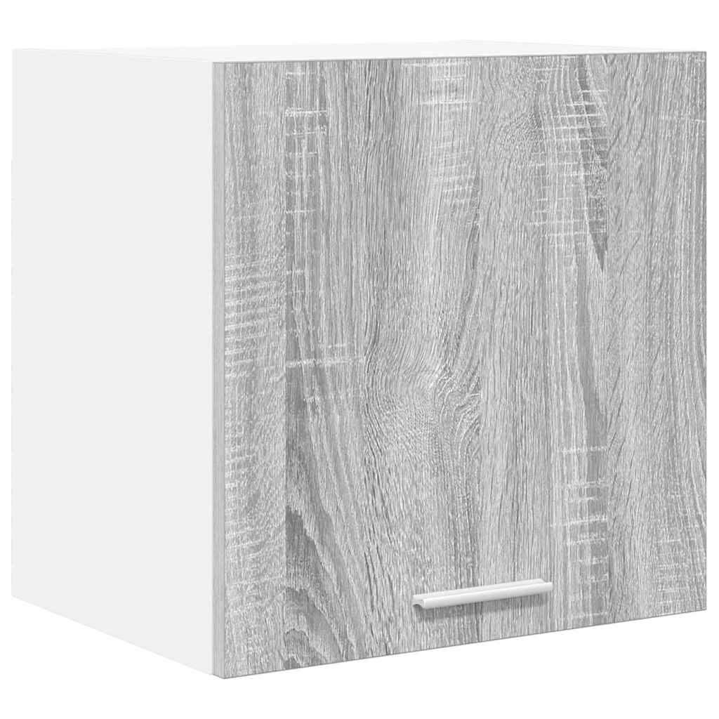 Armadio pensile 2 pcs Grigio Sonoma e Bianco 40 x 31 x 40 cm | homemem39