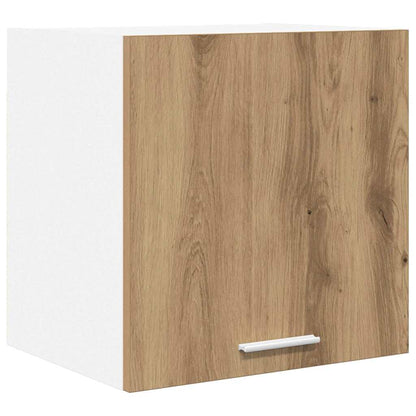 Armadio pensile 2 pcs Rovere Artigiano e Bianco 40 x 31 x 40 cm | homemem39