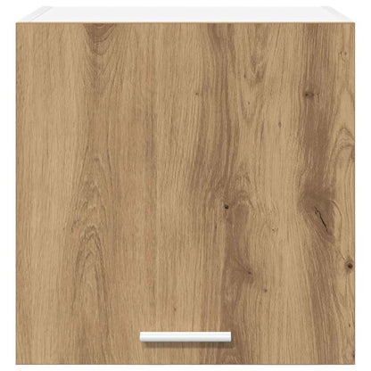 Armadio pensile 2 pcs Rovere Artigiano e Bianco 40 x 31 x 40 cm