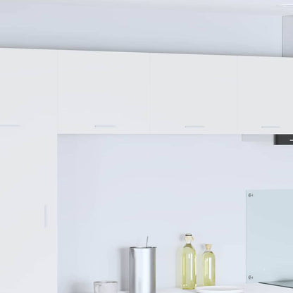 Armadio pensile 2 pcs Bianco 50 x 31 x 40 cm Legno multistrato