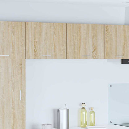 Armadio pensile 2 pcs Quercia Sonoma e Bianca 50 x 31 x 40 cm | homemem39