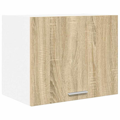 Armadio pensile 2 pcs Quercia Sonoma e Bianca 50 x 31 x 40 cm | homemem39