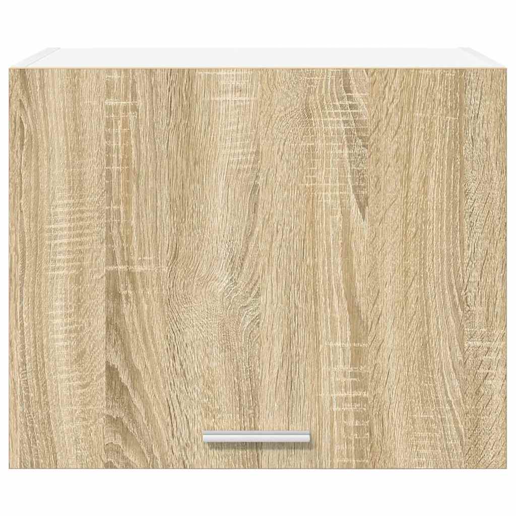 Armadio pensile 2 pcs Quercia Sonoma e Bianca 50 x 31 x 40 cm