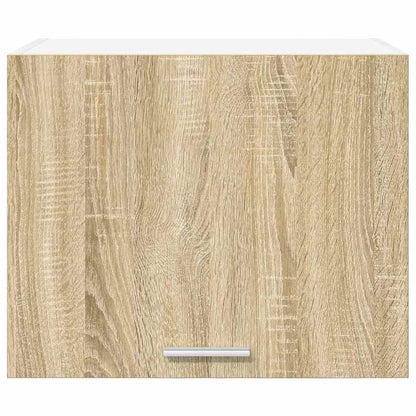 Armadio pensile 2 pcs Quercia Sonoma e Bianca 50 x 31 x 40 cm
