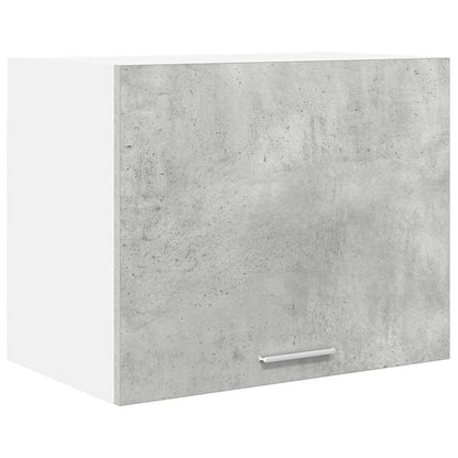 Armadio pensile 2 pcs Grigio Cemento e Bianco 50 x 31 x 40 cm
