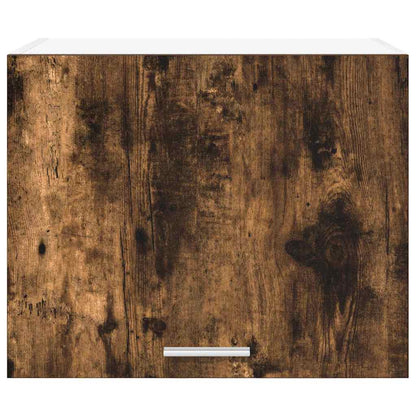 Armadio pensile Rovere Affumicato e Bianco 50 x 31 x 40 cm