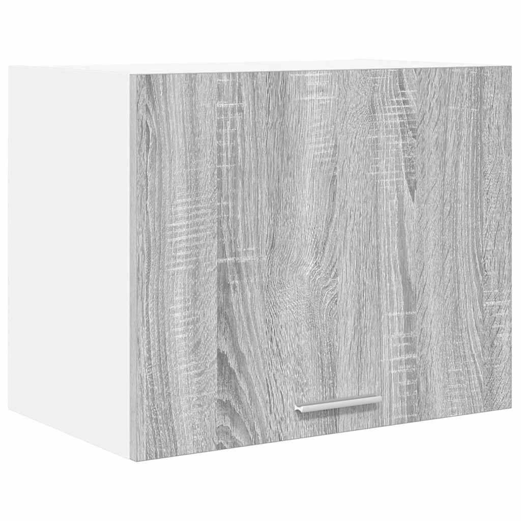 Armadio pensile Grigio Sonoma e Bianco 50 x 31 x 40 cm | homemem39
