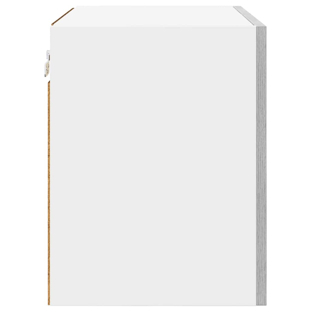 Armadio pensile 2 pcs Grigio Sonoma e Bianco 50 x 31 x 40 cm | homemem39