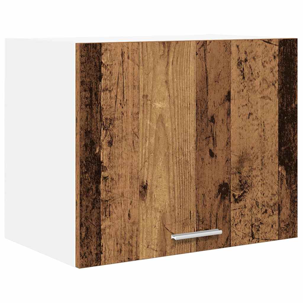 Armadio pensile 2 pcs Legno Antico e Bianco 50 x 31 x 40 cm | homemem39