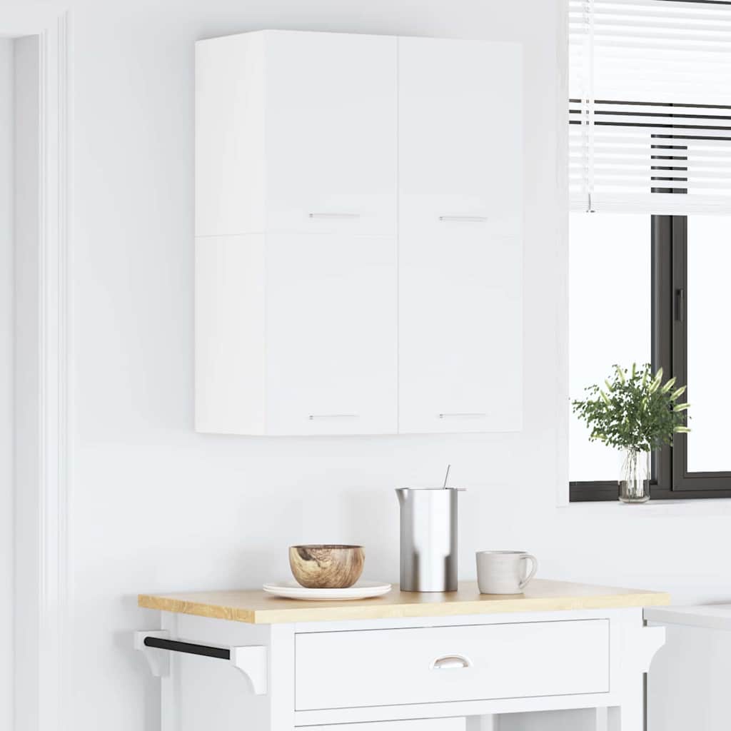 Armadio pensile 2 pcs Bianco 60 x 31 x 40 cm Legno multistrato | homemem39