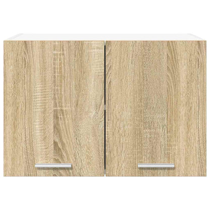 Armadio pensile 2 pcs Quercia Sonoma e Bianca 60 x 31 x 40 cm | homemem39