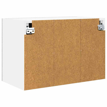 Armadio pensile 2 pcs Grigio Cemento e Bianco 60 x 31 x 40 cm | homemem39